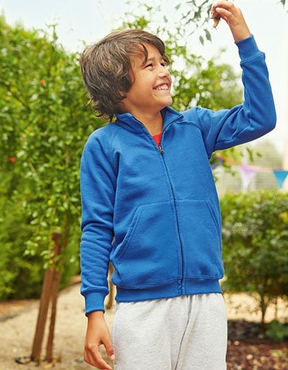 Bluza dziecięca - Premium Sweat Jacket Fruit of the Loom 62-001-0 - Odzież sportowa