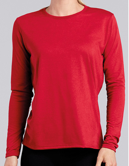 Koszulka damska Performance Long Sleeve Gildan 42400L - Damskie koszulki sportowe