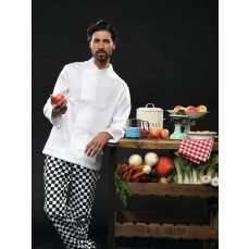 Chef´s Long Sleeve Pull on Tunic Premier Workwear PR669 - Kurtki szefa kuchni