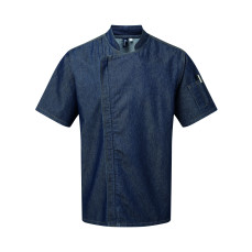 Chef´s Zip-Close Short Sleeve Jacket Premier Workwear PR906 - Odzież dla gastronomii