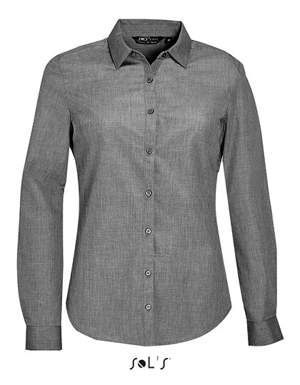 Damska koszula z długim rekawem Barnet SOL´S 01429 - Koszule biznesowe