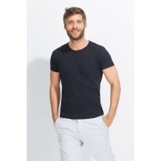 Herren Slim-Fit T-Shirt City 220 SOL´S 11230 - Z krótkim rękawem