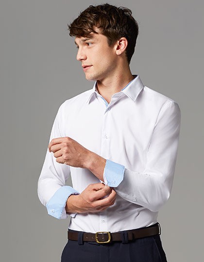 Męska koszulka z długim rękawem Broker SOL´S 00570 - Koszule biznesowe