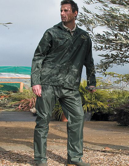 Waterproof Jacket & Trouser Set Result R95X - Odzież przeciwdeszczowa