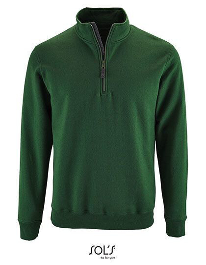 Men´s Zip High Collar Sweatshirt Stan SOL´S 02088 - Pół zamka