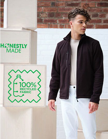 Honestly Made Recycled Full Zip Fleece Jacket Regatta Honestly Made TRF618 - Odzież reklamowa