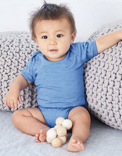 Baby Jersey Short Sleeve Onesie Bella 100B - Odzież reklamowa