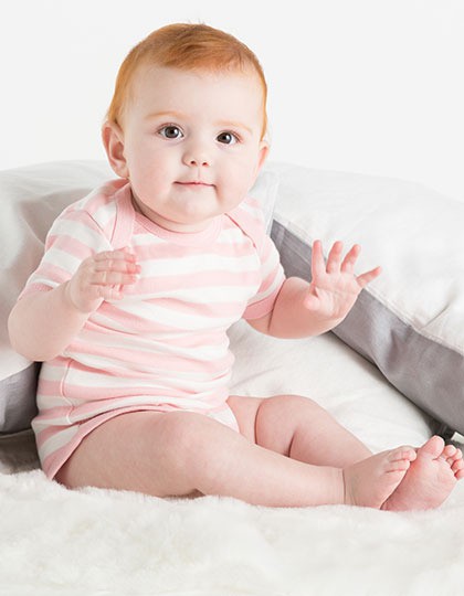 Baby Stripy Bodysuit Babybugz BZ10S - Odzież niemowlęca