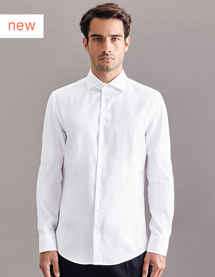 Men´s Shirt Shaped Fit Oxford Longsleeve Seidensticker 293677 - Koszule biznesowe