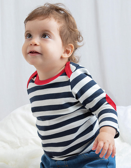 Koszulka niemowlęca Stripy Babybugz BZ38 - Odzież niemowlęca