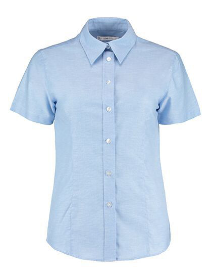 Women´s Tailored Fit Workwear Oxford Shirt Short Sleeve Kustom Kit KK360 - Korporacyjna