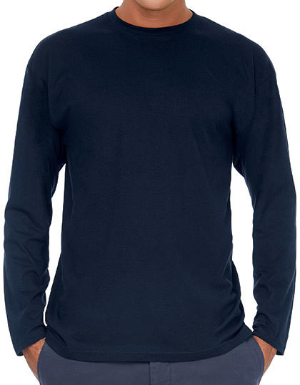 Koszulka Exact 150 Long Sleeve B&C TU003 - Z długim rękawem