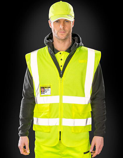 Executive Cool Mesh Safety Vest Result Safe-Guard R479X - Robocza