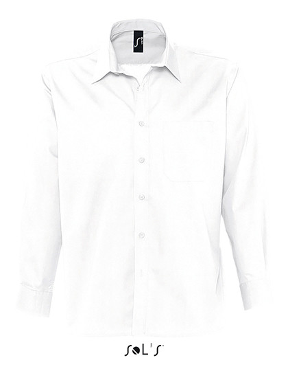 Męski  Long Sleeved Shirt Bradford SOL´S 17060 - Z rękawem 3/4