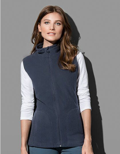 Fleece Vest Women Stedman® ST5110 - Pół zamka