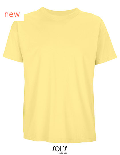 Men´s Boxy Oversized T-Shirt SOL´S 03806 - Okrągły dekolt