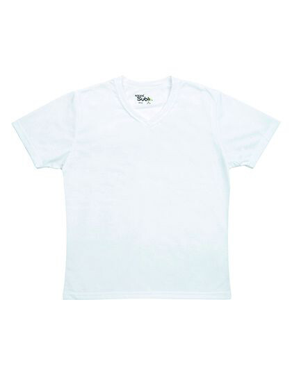 Women´s Subli Plus® V-Neck T-Shirt Xpres XP522 - Okrągły dekolt