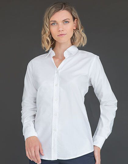 Ladies´ Classic Long Sleeved Oxford Shirt Henbury H511 - Korporacyjna