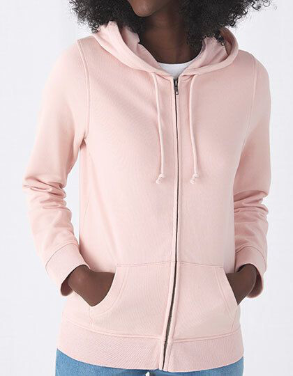 Inspire Zipped Hood Jacket /Women_° B&C WW36B - Bawełna organiczna