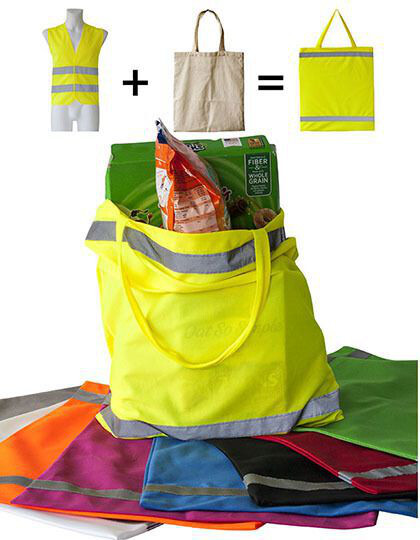 Warnsac® Reflective Shopping Bag With Long Handles Korntex KXT - Torby