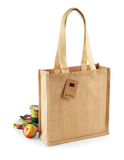 Jute Compact Shopper Westford Mill W406 - Torby