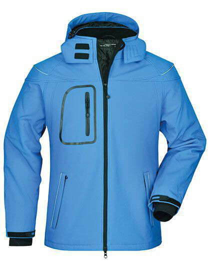 Men´s Winter Softshell Jacket James&Nicholson JN 1000 - Odzież reklamowa