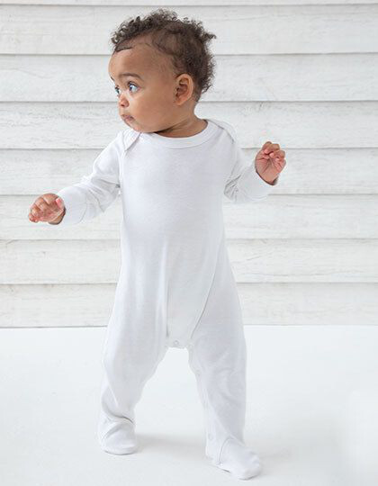 Baby Sleepsuit With Scratch Mitts Babybugz BZ35 - Odzież reklamowa