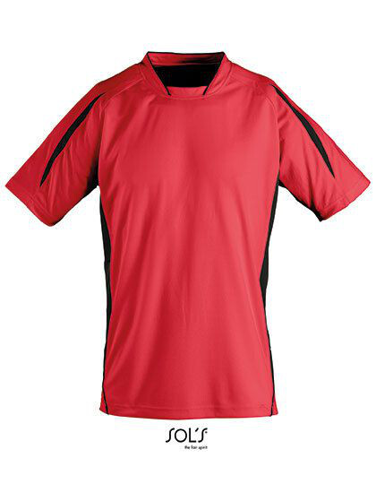 Kids´ Short Sleeve Shirt Maracana 2 SOL´S Teamsport 01639 - Męskie koszulki sportowe
