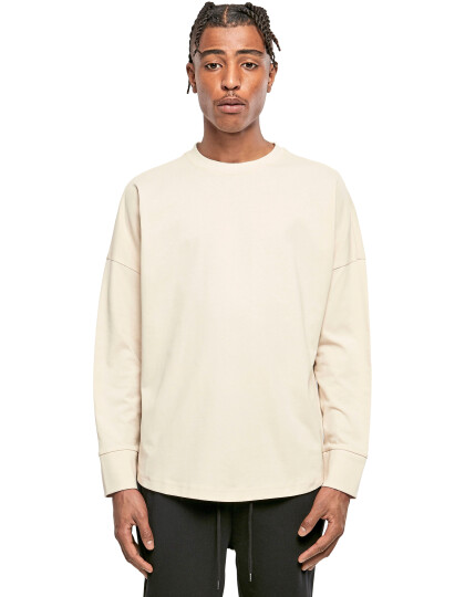 Oversized Cut On Sleeve Longsleeve Build Your Brand BY198