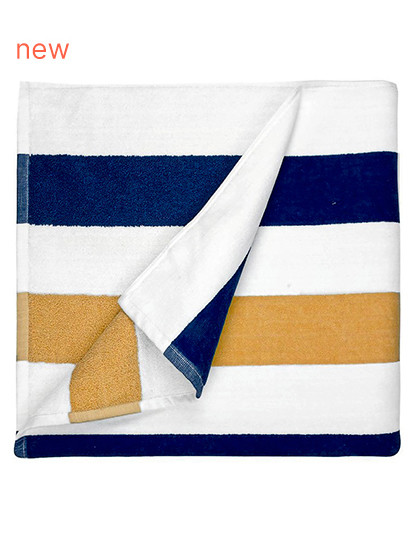Beach Towel Stripe The One Towelling® T1-STRIPE - Bawełna organiczna
