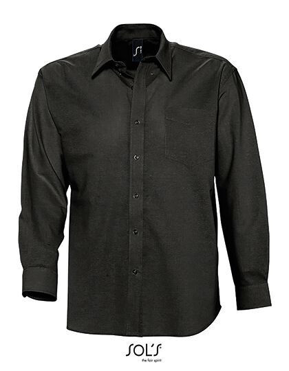 Men´s Oxford-Shirt Boston Long Sleeve SOL´S 16000 - Z krótkim rękawem
