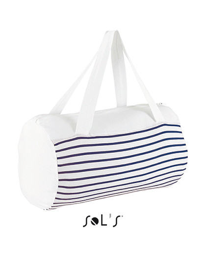 Striped Jersey Duffel Bag Sunset SOL´S Bags 02122