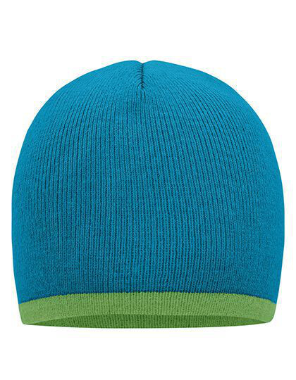 Beanie With Contrasting Border Myrtle Beach MB7584