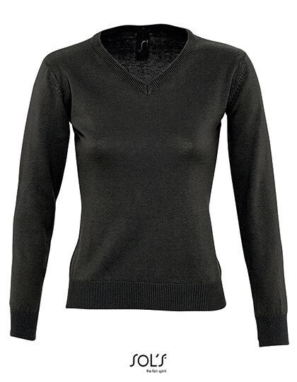 Women´s V-Neck Sweater Galaxy SOL´S 90010 - Swetry damskie