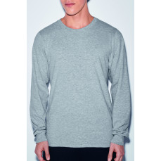 Unisex Fine Jersey Long Sleeve T-Shirt American Apparel 2007W - Z długim rękawem
