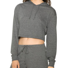 Women`s Tri-Blend Cropped Hoodie American Apparel RSATR3353W - Tylko damskie