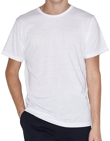 Unisex Sublimation T-Shirt American Apparel PL401W - Okrągły dekolt