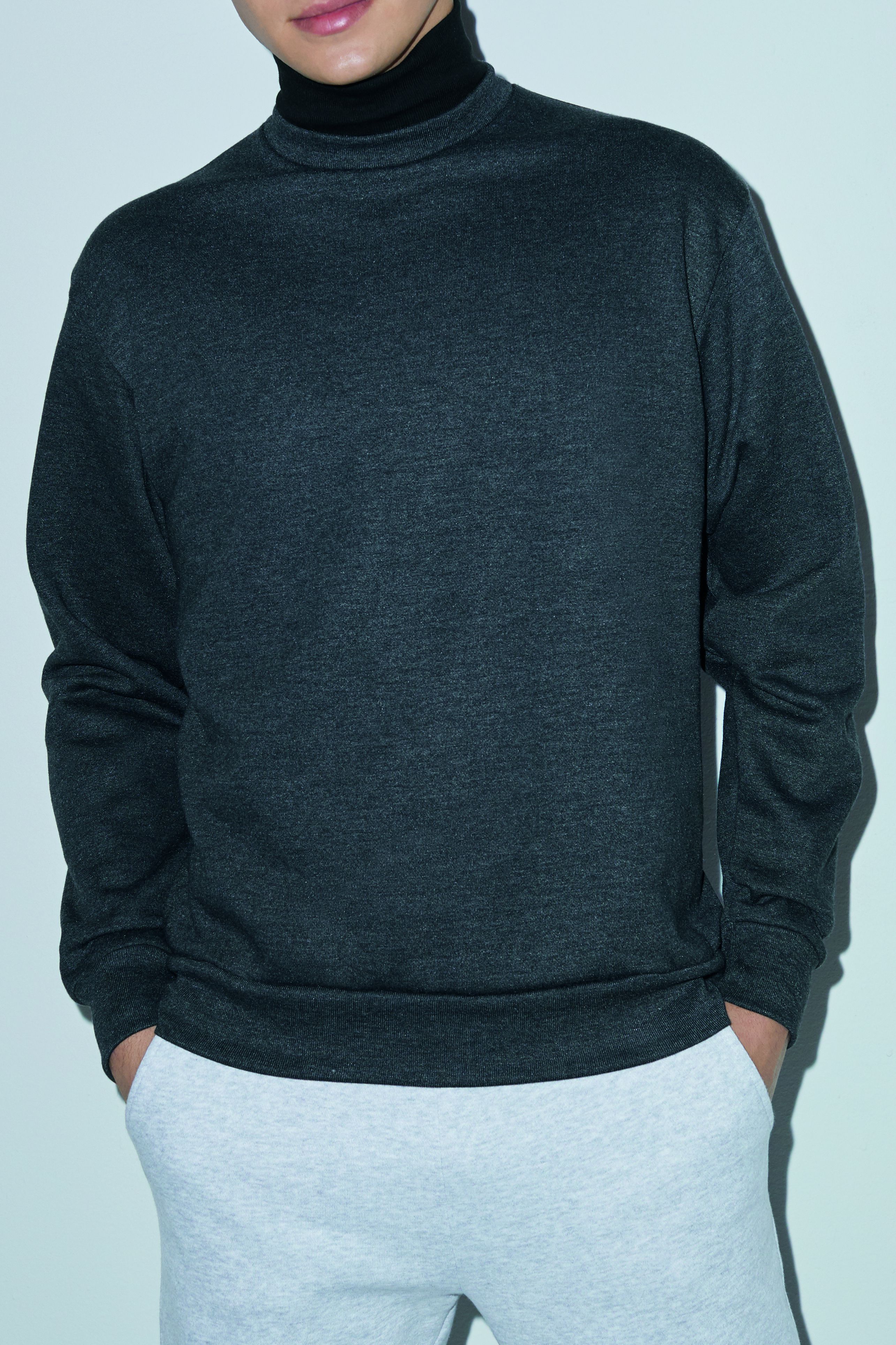 Bluzy wkładane przez głowę Unisex Flex Fleece Turtleneck American Apparel