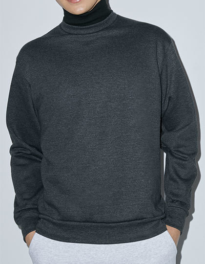 Unisex Flex Fleece Turtleneck American Apparel F4575W - Wkładane przez głowę