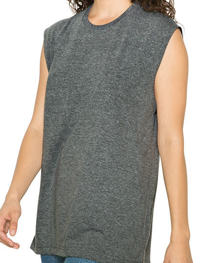 Unisex Tri-Blend Muscle Tank American Apparel RSATR465W - Bez rękawów