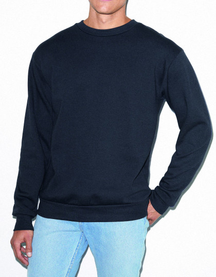 Unisex Flex Fleece Drop Shoulder Sweatshirt American Apparel F496W - Wkładane przez głowę