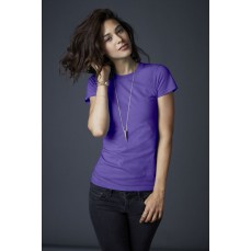 Damski Fit Fashion Tee New Fit Anvil 379N - Okrągły dekolt