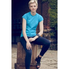 Damski Fit Fashion Tee New Fit Anvil 379N - Okrągły dekolt