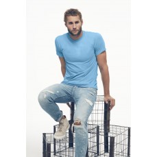 Organic Men´s Fashion Tee Anvil 490 - Z krótkim rękawem