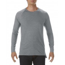 Fashion Basic Long & Lean Raglan Long Sleeve Tee Anvil 5628 - Z długim rękawem