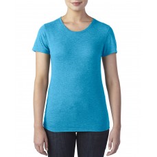 Women´s Tri-Blend Tee Anvil 6750L - Okrągły dekolt