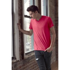 Koszulka Tri-Blend V-Neck Tee Anvil 6752 - Dekolt w kształcie V