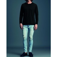 Unisex Light Terry Crew Anvil 73000 - Z długim rękawem