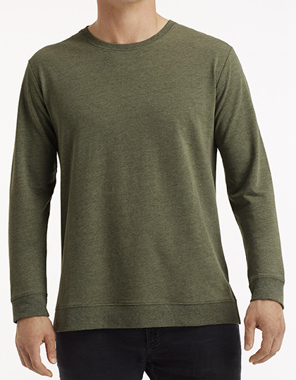 Unisex Light Terry Crew Anvil 73000 - Z długim rękawem