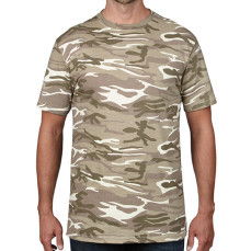 Camouflage Tee - Wyprzedaż Anvil  - Wyprzedaż produktów